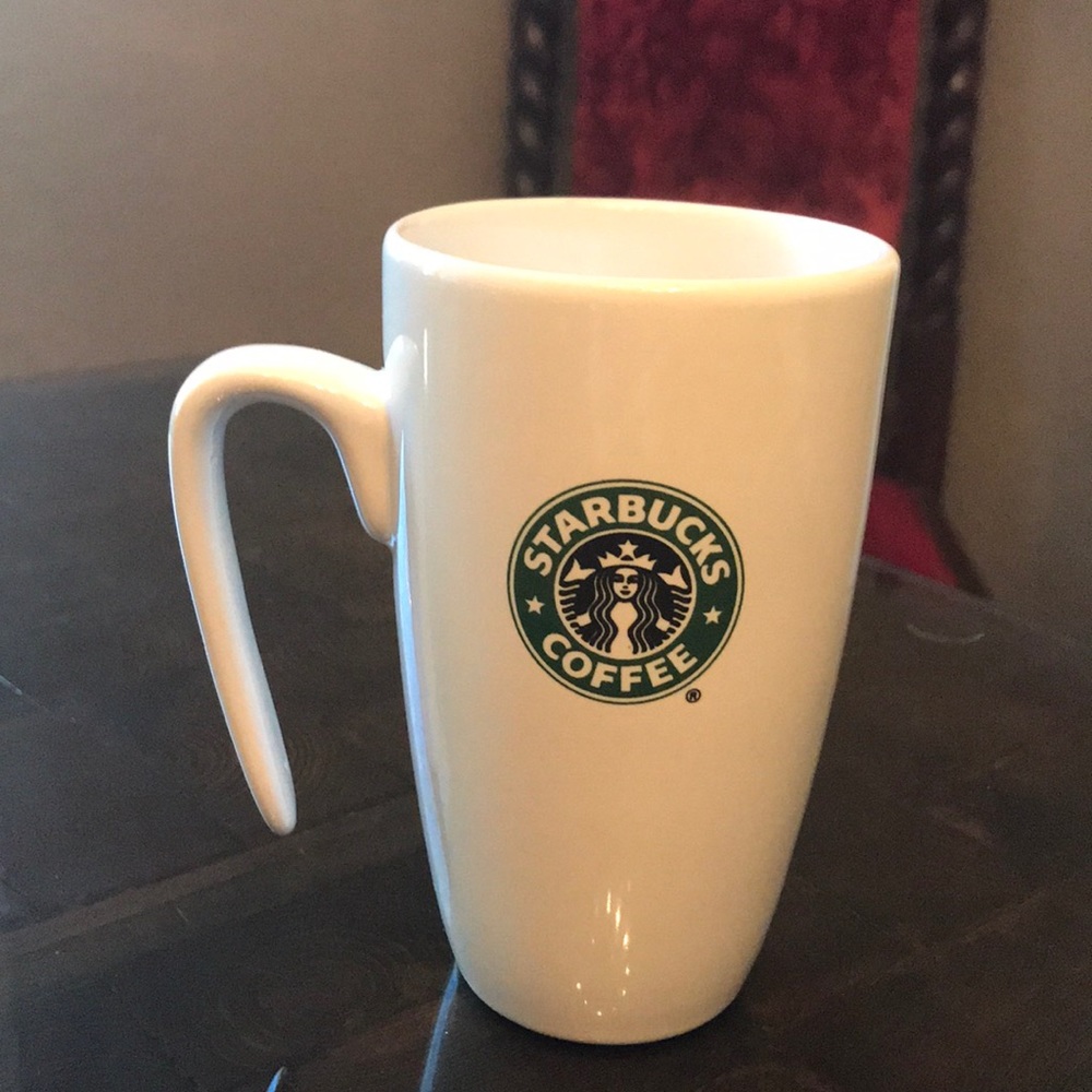 EUC Starbucks 2007 open handle mug